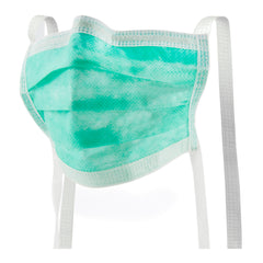 Surgical Mask McKesson Anti-fog ASTM Level 1 Tie Closure One Size Fits Most,  Packaging Type- Case