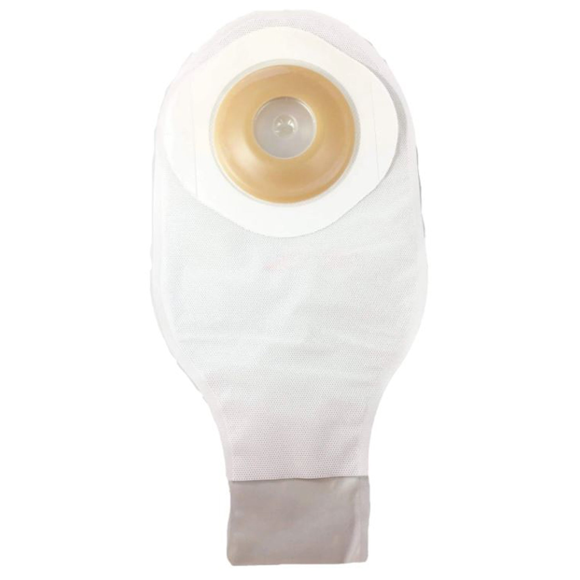 Colostomy Pouch ActiveLife One-Piece System 12 Inch Length Flat, Pre-Cut 1 Inch Stoma Drainable | 5/Box