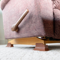 Recliner Risers by [Brand Name] - Set of 4 Adjustable Furniture Lifts for Enhanced Comfort & Support, Perfect for Seniors and Easy Mobility.