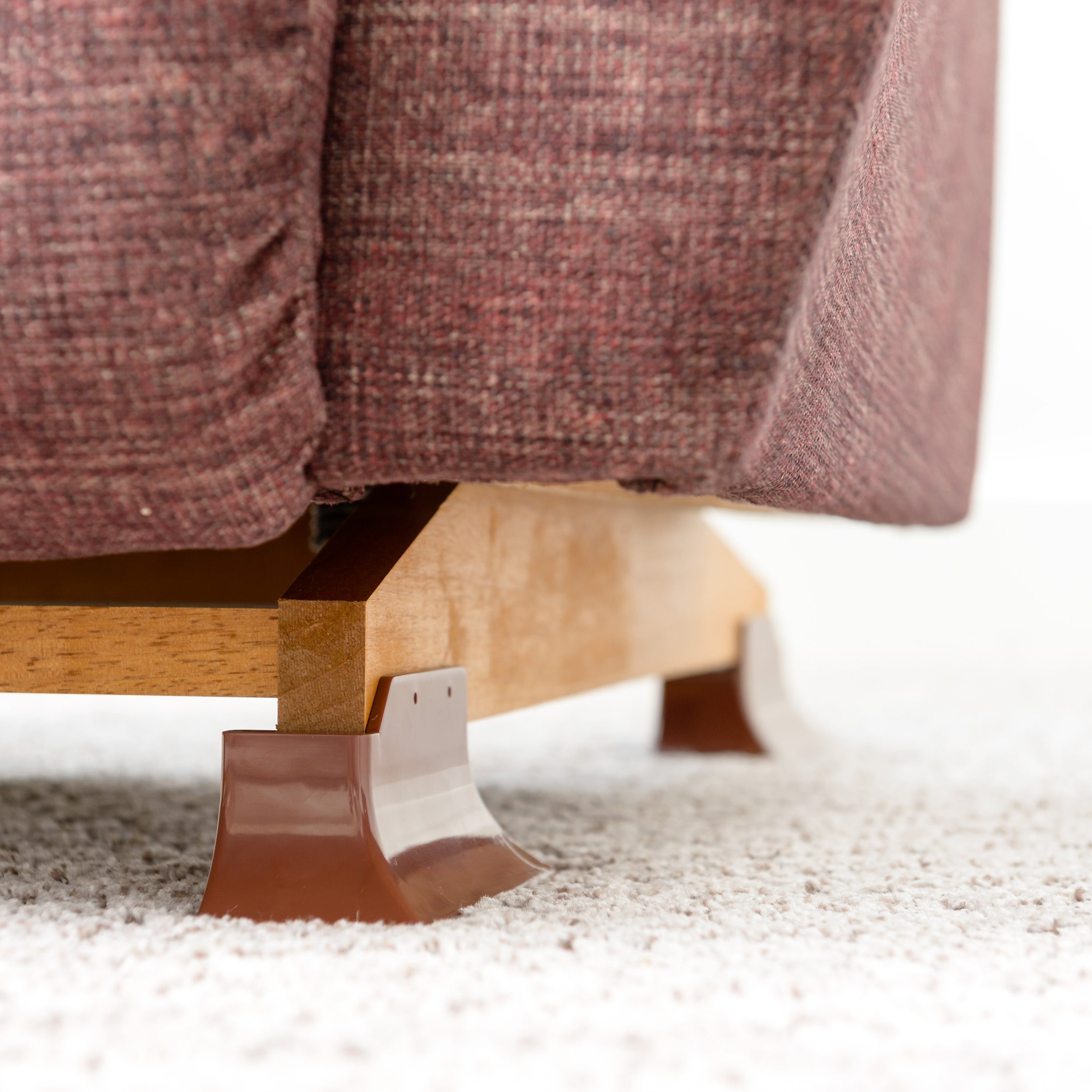 Recliner Risers by [Brand Name] - Set of 4 Adjustable Furniture Lifts for Enhanced Comfort & Support, Perfect for Seniors and Easy Mobility.