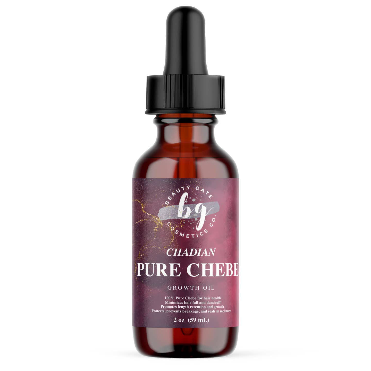 Beauty Gate Wild-Harvested Pure Chebe Growth Oil