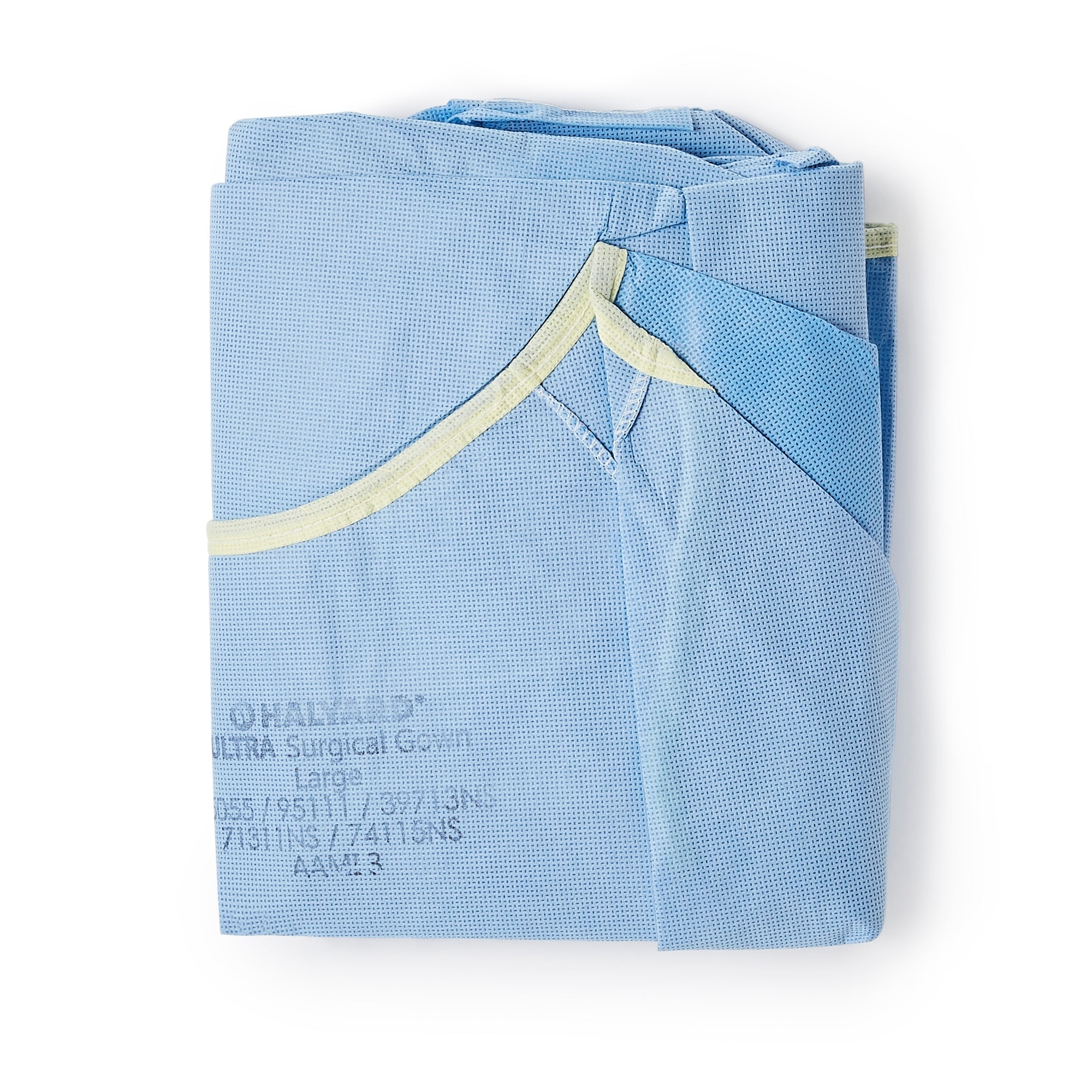 Non-Reinforced Surgical Gown with Towel ULTRA Large Blue Sterile AAMI Level 3 Disposable, Packaging Type- Case