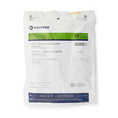 Non-Reinforced Surgical Gown with Towel ULTRA Large Blue Sterile AAMI Level 3 Disposable, Packaging Type- Case
