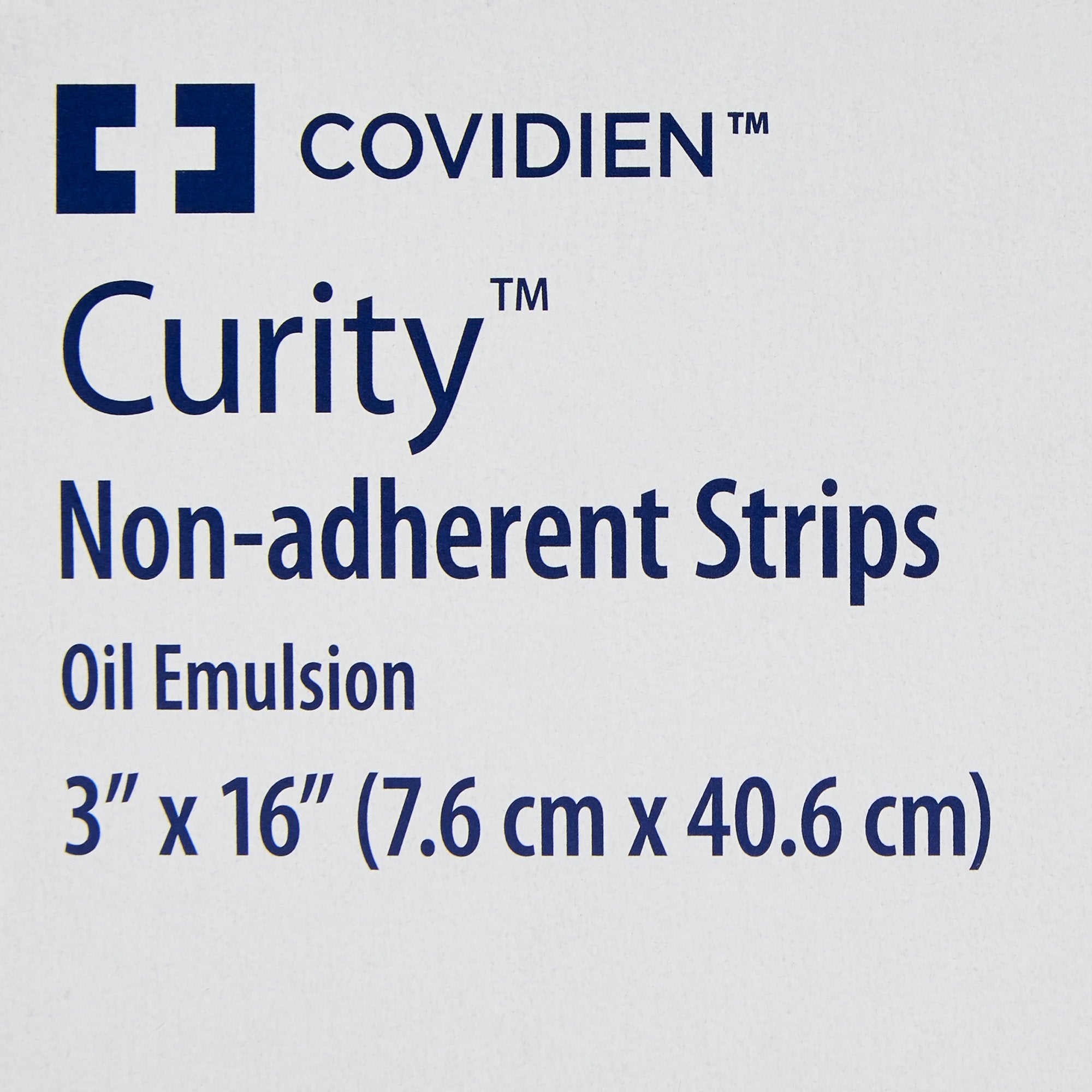 Oil Emulsion Impregnated Dressing Curity Rectangle 3 X 16 Inch Sterile,Packaging Type- Box