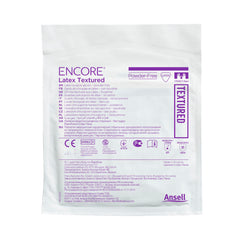 Surgical Glove ENCORE Latex Textured Size 8 Sterile Latex Standard Cuff Length Fully Textured Ivory Chemo Tested | 4Box/Case