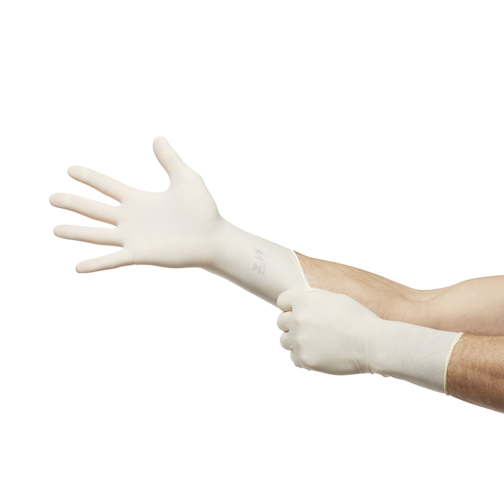 Surgical Glove ENCORE Latex Textured Size 8 Sterile Latex Standard Cuff Length Fully Textured Ivory Chemo Tested | 4Box/Case