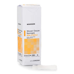 Gauze Sponge McKesson 2 X 2 Inch 8-Ply NonSterile 200 per Pack 2 X 2 Inch · Case of 5000