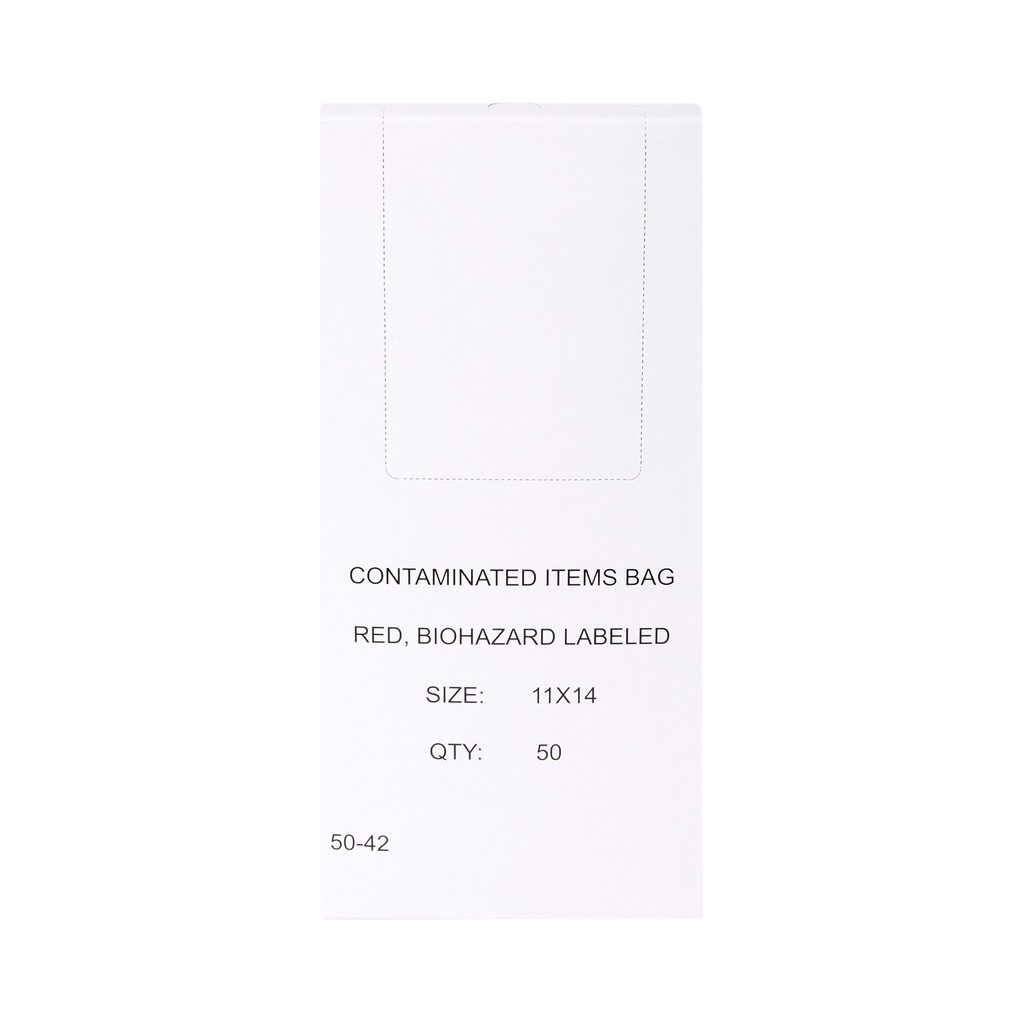 Infectious Waste Bag McKesson 1 to 6 gal. Red Bag 11 X 14 Inch