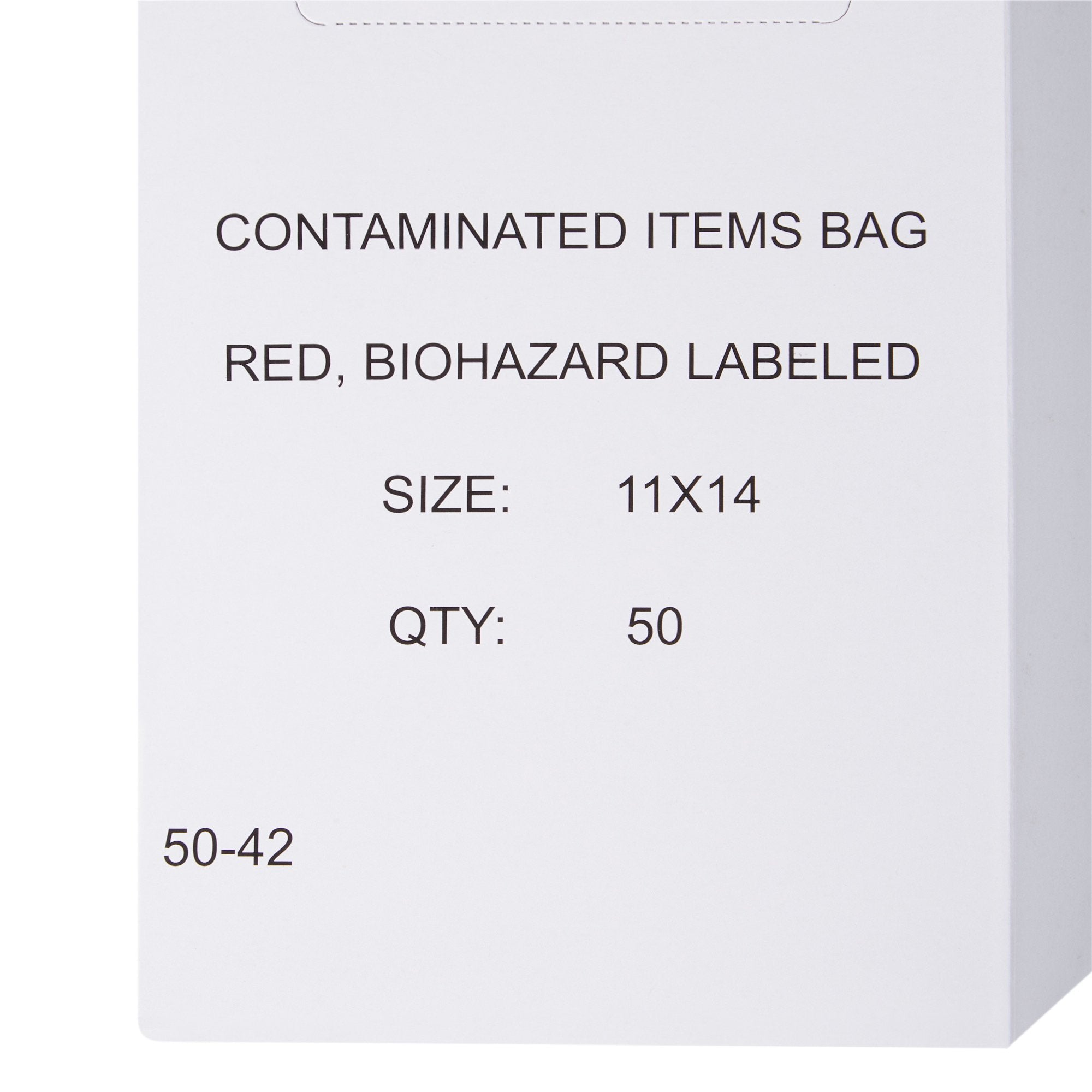 Infectious Waste Bag McKesson 1 to 6 gal. Red Bag 11 X 14 Inch