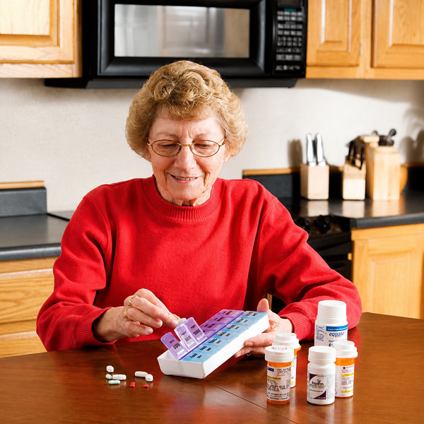 Pill Organizer Twice-a-day Weekly