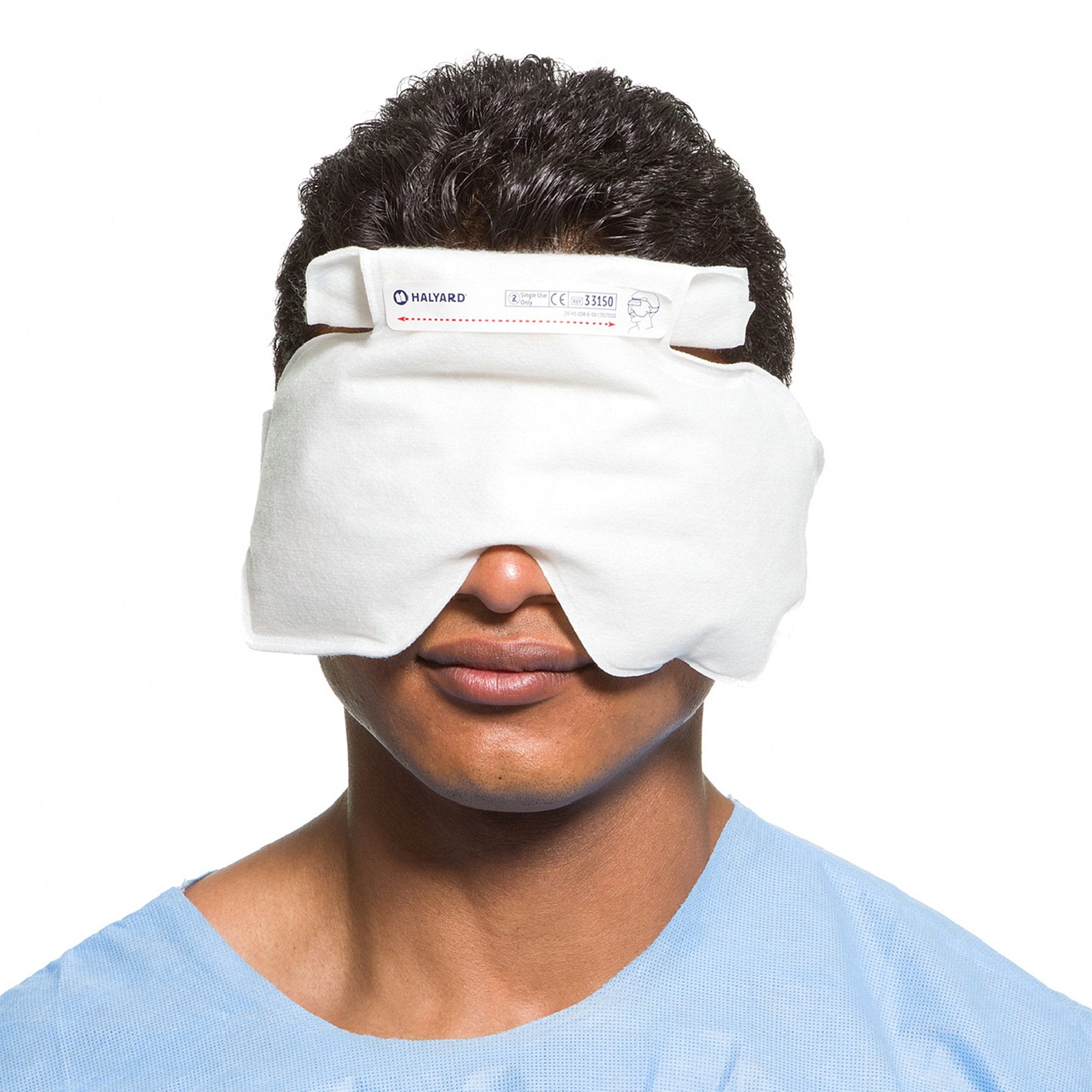 Ice Bag Eyecare EENT Facial One Size Fits Most 4-1/2 X 10 Inch Polyester / Polyethylene / Adhesive Reusable,Packaging Type- Each