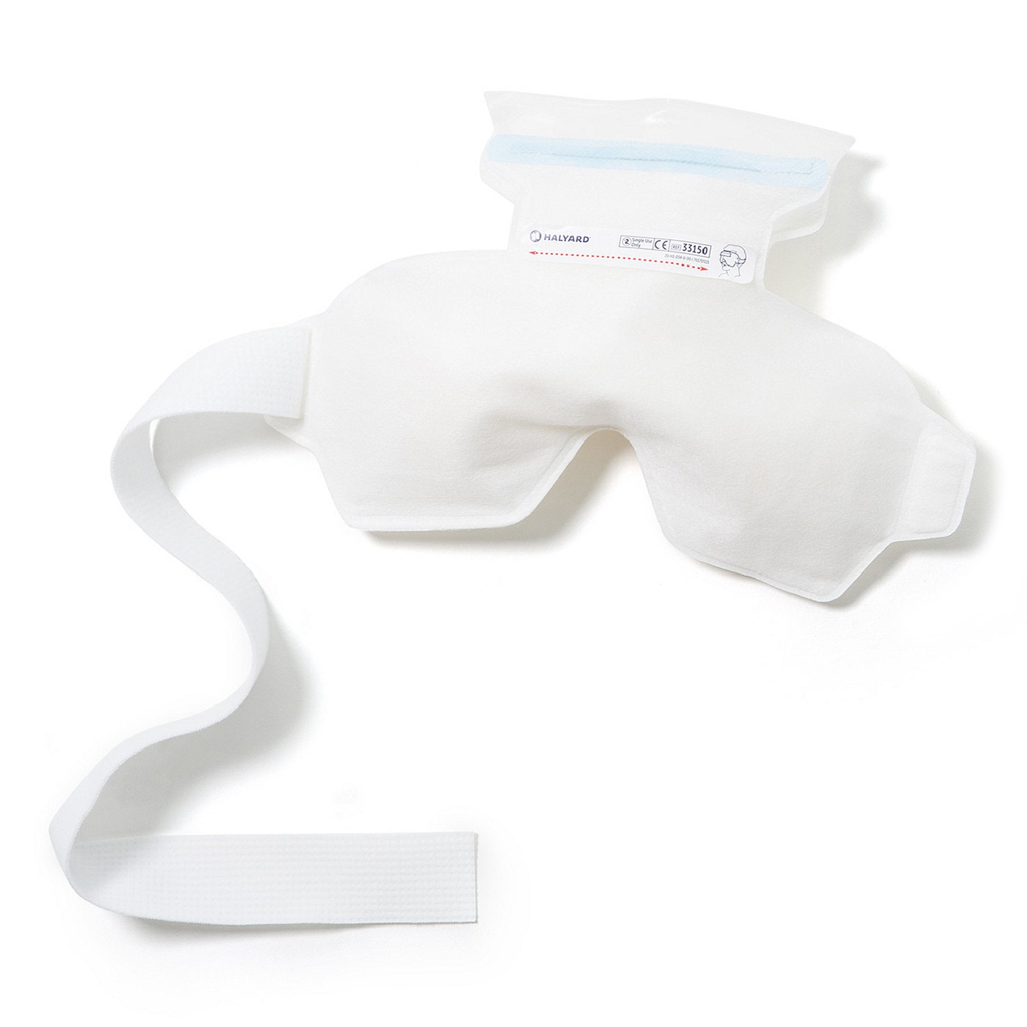 Ice Bag Eyecare EENT Facial One Size Fits Most 4-1/2 X 10 Inch Polyester / Polyethylene / Adhesive Reusable,Packaging Type- Each