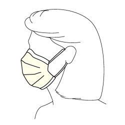 Procedure Mask Halyard Not Rated Earloops One Size Fits Most