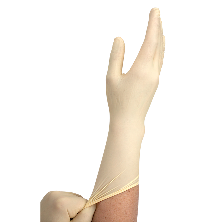 dynarex sterile latex surgical gloves powder free 50pairs 4cs