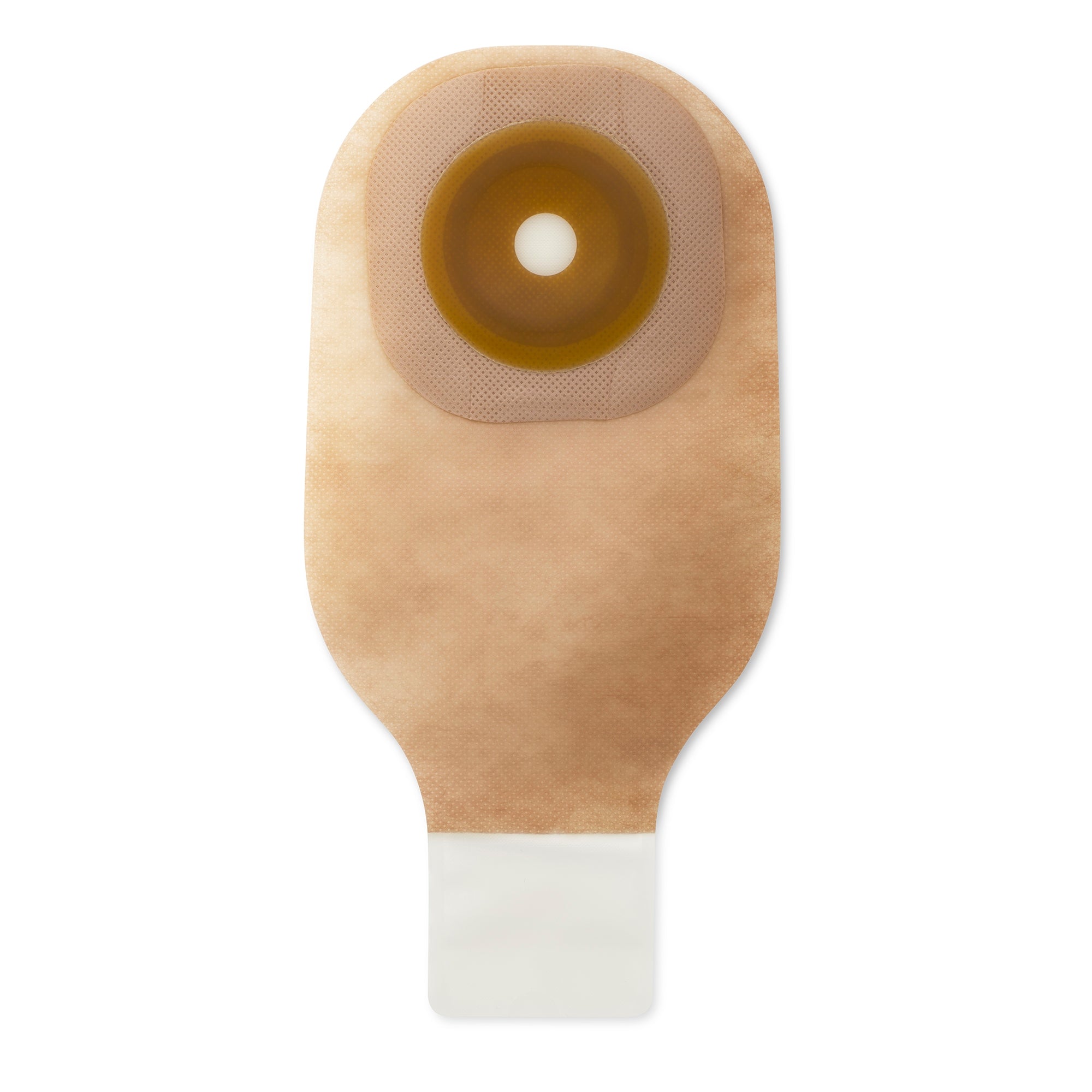 Colostomy Pouch Premier Flextend One-Piece System 12 Inch Length Flat, Pre-Cut 1 Inch Stoma Drainable | 10/Box