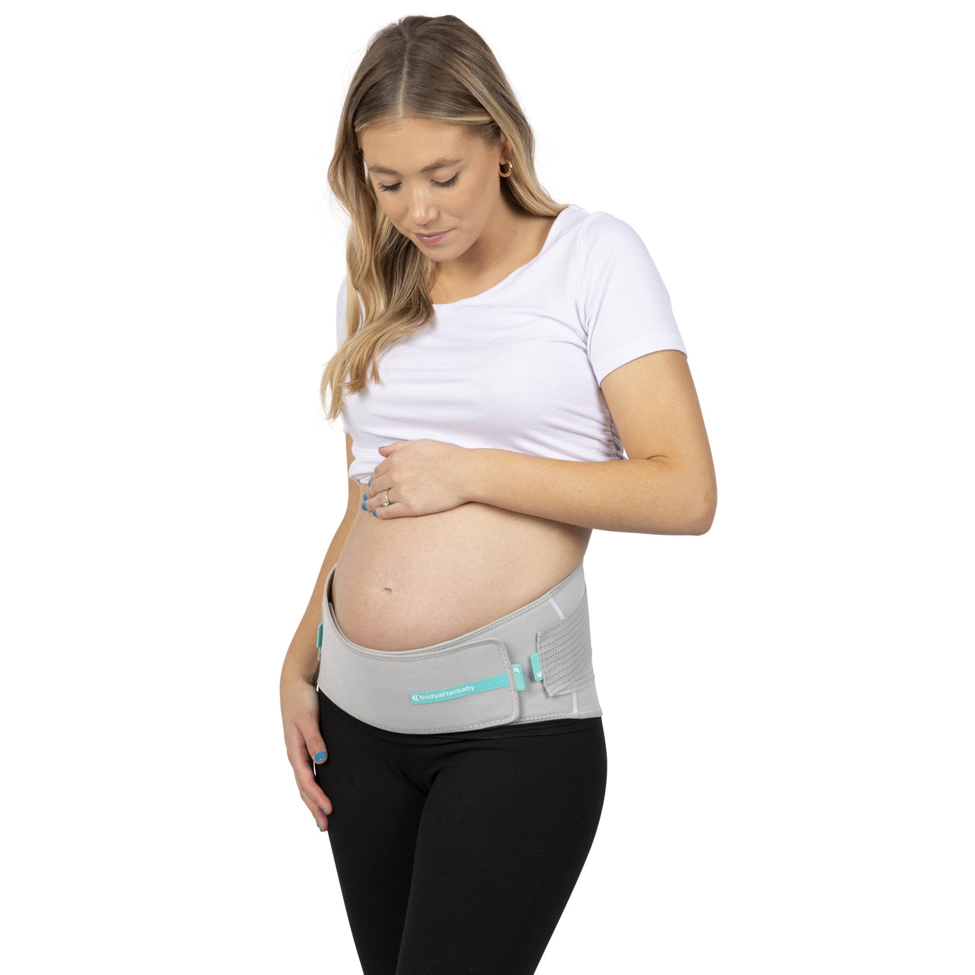 Maternity Support Belt NINER Premium Large Hook and Loop Closure 40 to 48 Inch Under Belly Circumference / 8 to 12 Pre Pregnancy Pant Size Adult