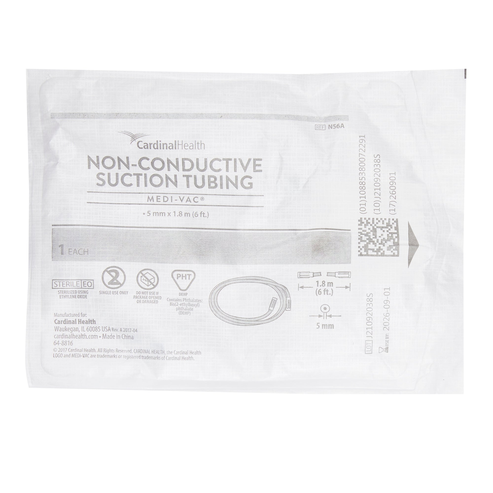 Non-Conductive Suction Tubing