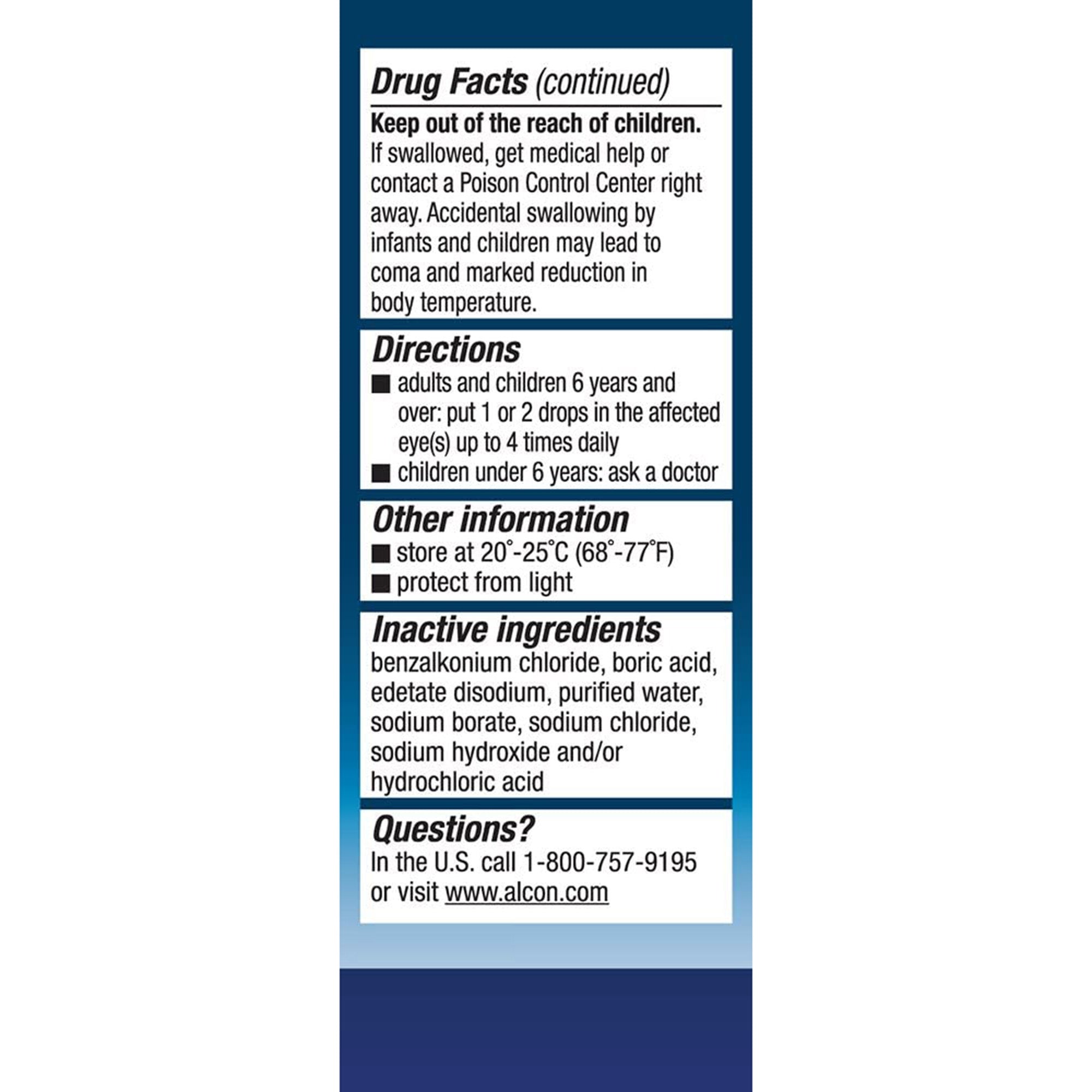 Allergy Eye Relief Naphcon A 0.5 oz. Eye Drops,Packaging Type- Each