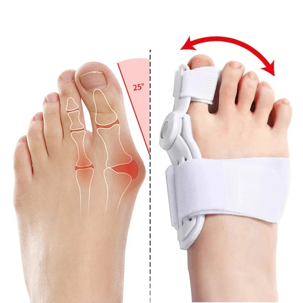 1Pc/2Pcs Big Bone Toe Bunion Splint Straightener Corrector Foot Pain Relief Hallux Valgus Feet Care Protector Foot Care Tools