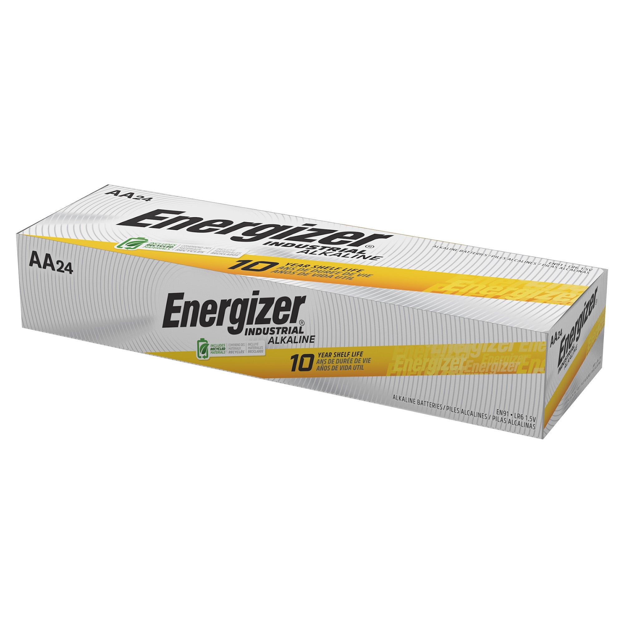 Alkaline Battery Energizer AA Cell 1.5V Disposable 4 Pack, Packaging Type- Case
