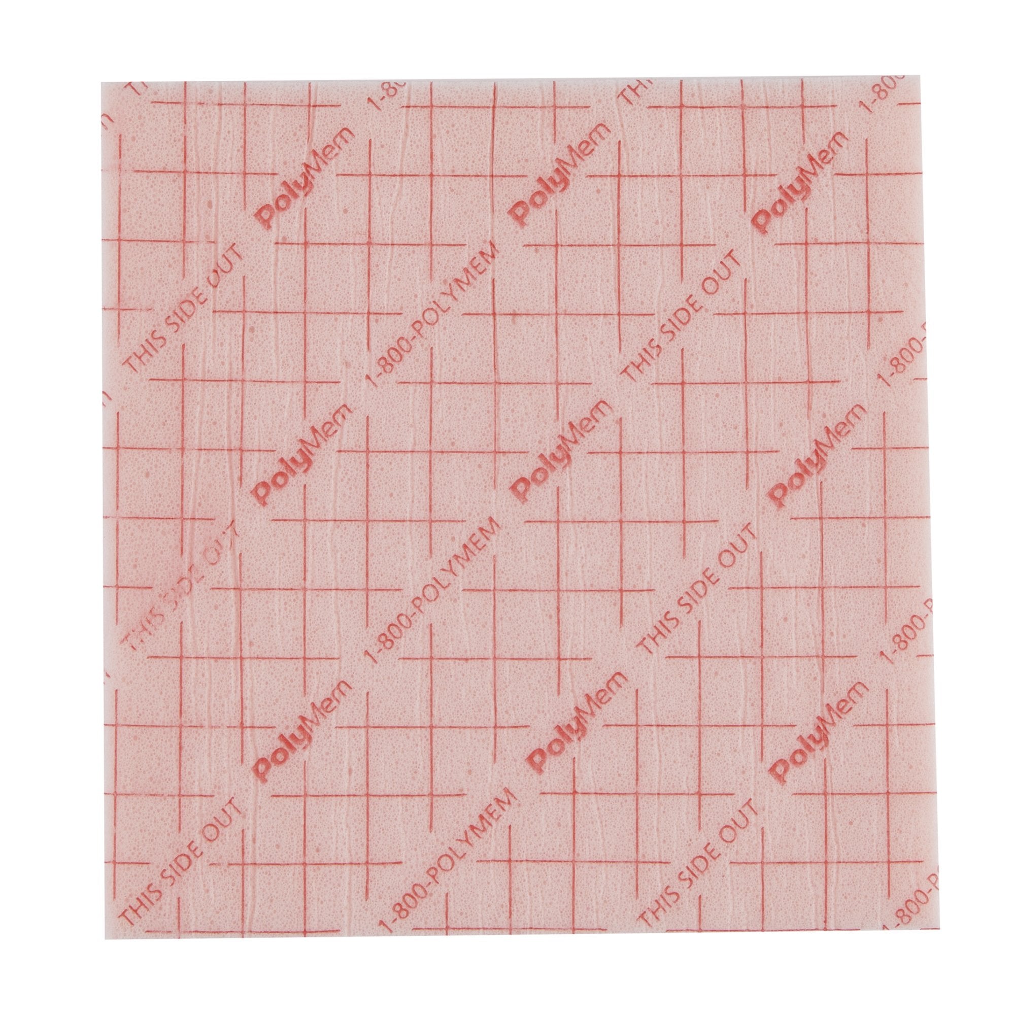 polymem nonadhesive without border foam dressing 5 x 5 inch polymem foam dressing mk258751bx