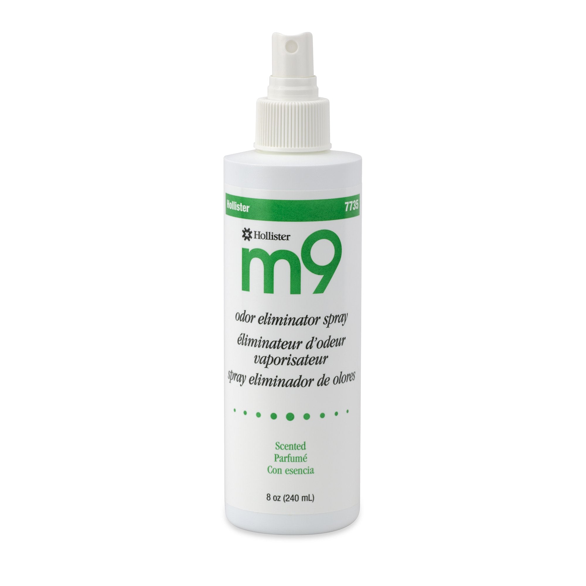 Deodorizer M9 Liquid 8 oz. Bottle Green Apple Scent