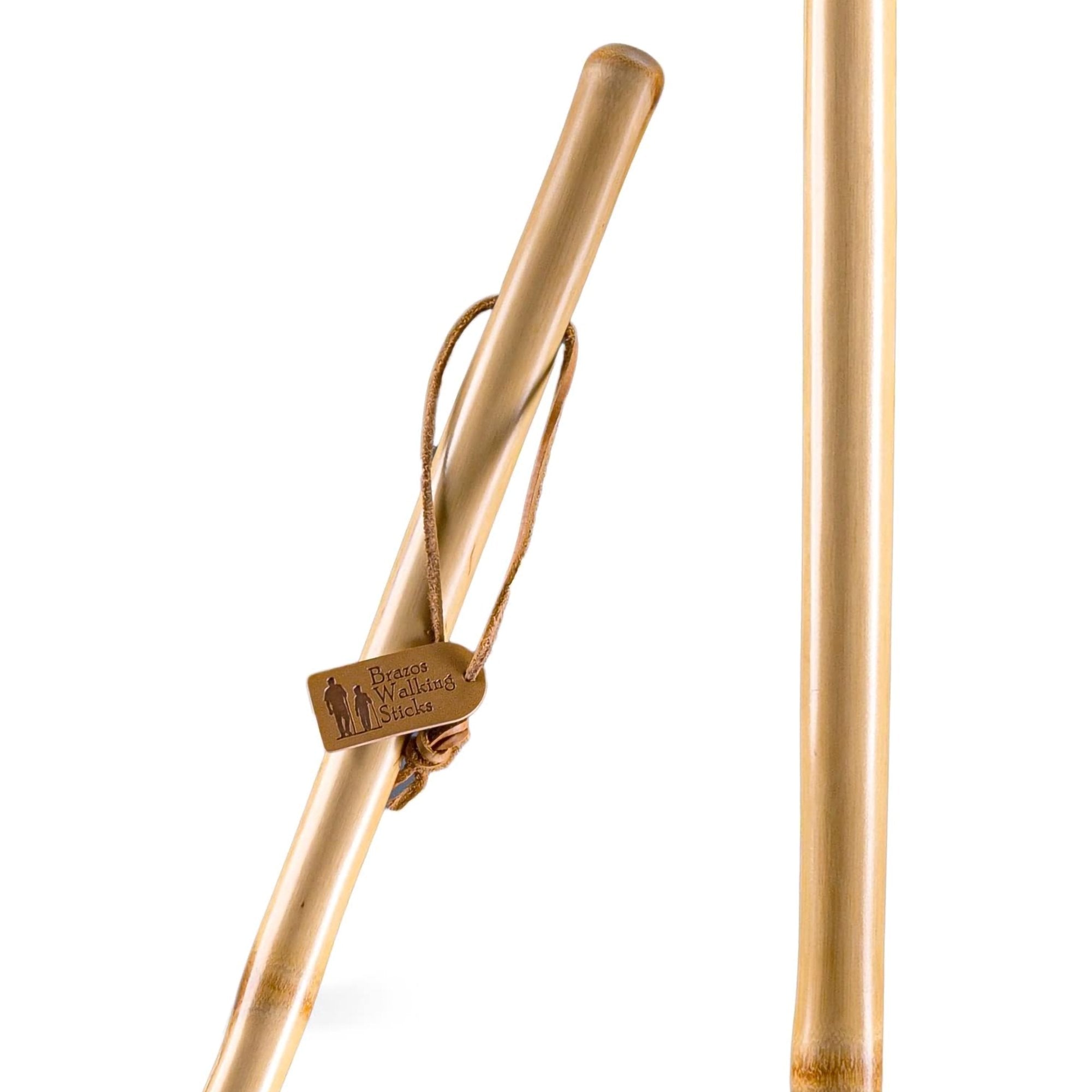 Walking Stick Brazos Free Form Wood 55 Inch Height Bamboo