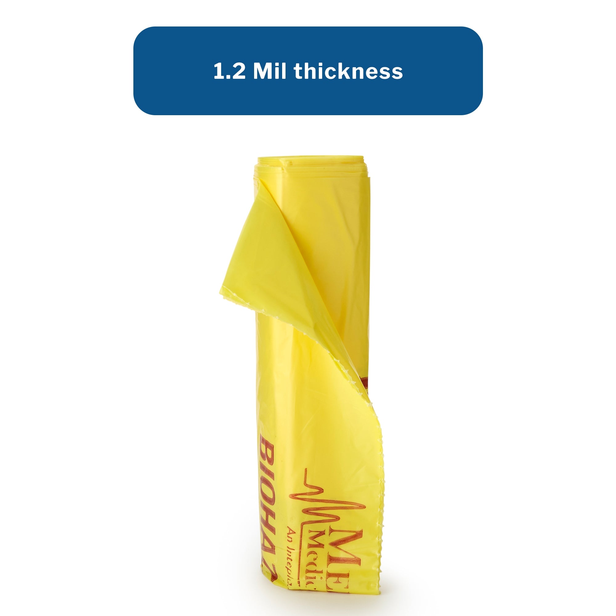 Biohazard Laundry Bag McKesson 40 to 45 gal. Yellow Bag 40 X 46 Inch, Packaging Type- Case