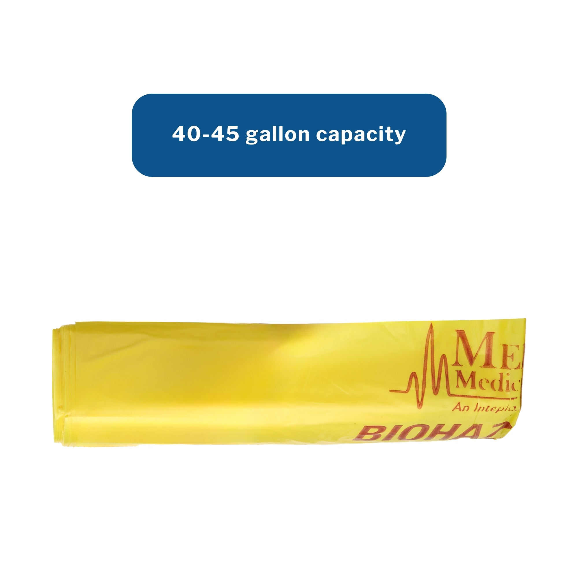 Biohazard Laundry Bag McKesson 40 to 45 gal. Yellow Bag 40 X 46 Inch, Packaging Type- Case