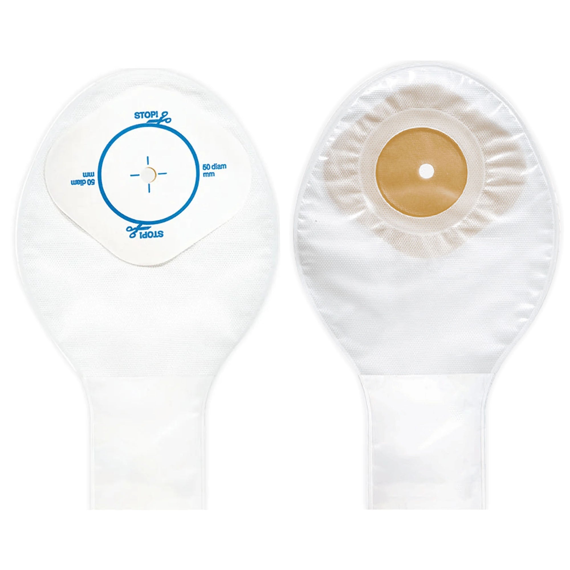 Ostomy Pouch Little Ones ActiveLife One-Piece System 6 Inch Length Trim To Fit Drainable