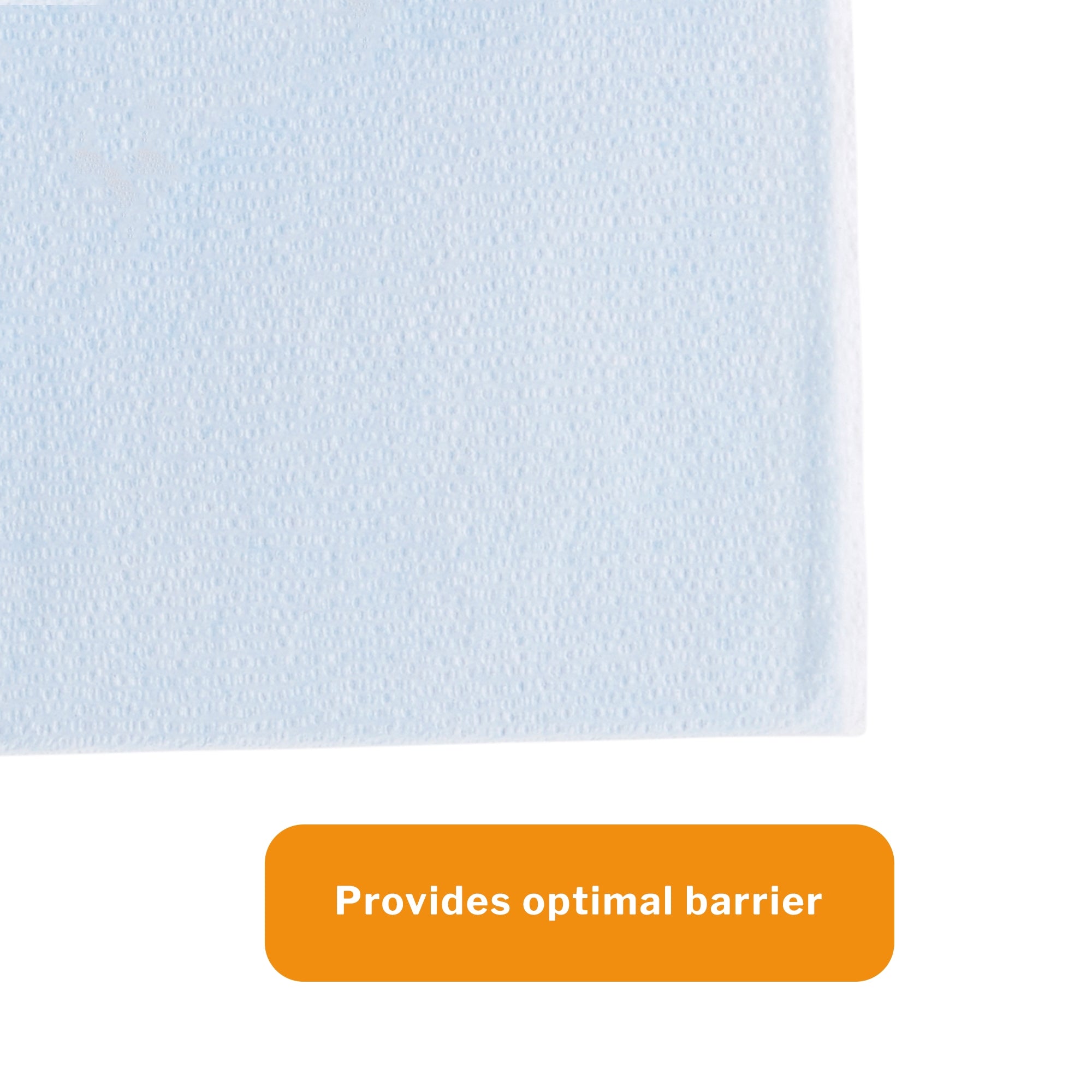 Stretcher Sheet McKesson Flat Sheet 40 W X 72 L Inch Blue Cellulose Tissue 50% / Polyethylene Film 50% Disposable