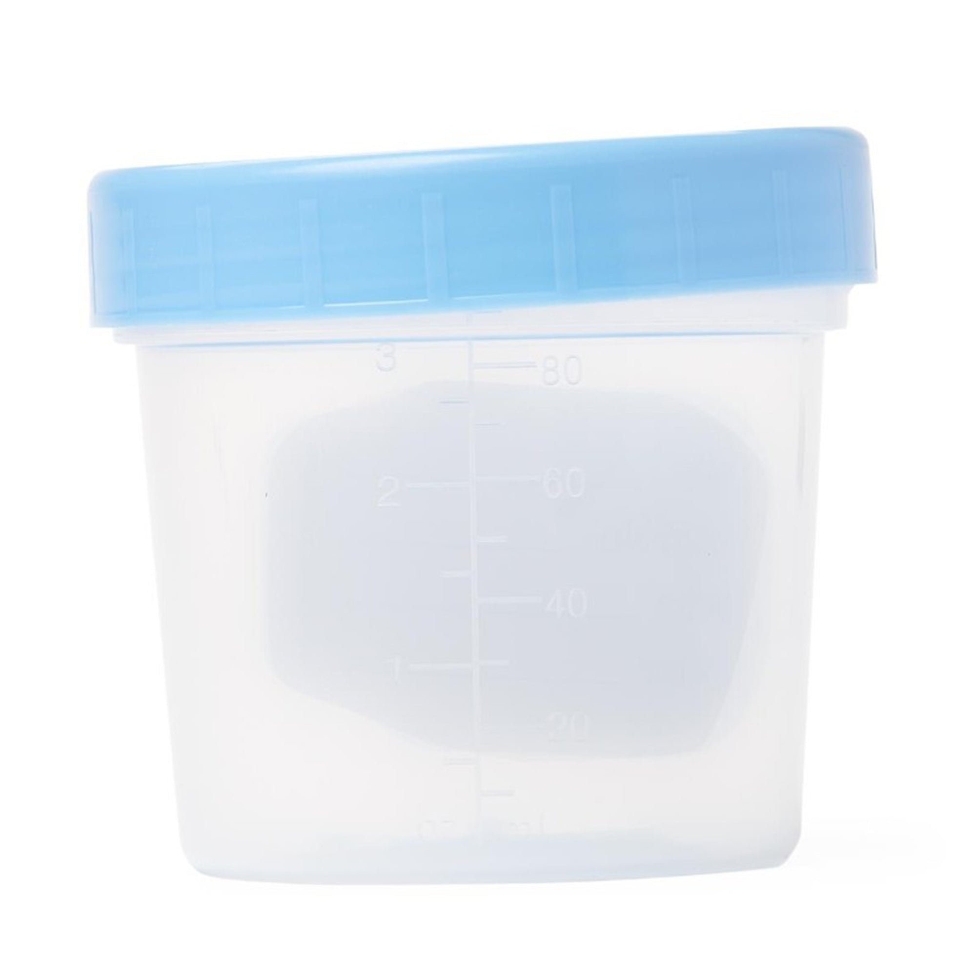 Specimen Container 120 mL (4 oz.) Screw Cap Poly Bagged Sterile / Sterile Fluid Path, Packaging Type- Case