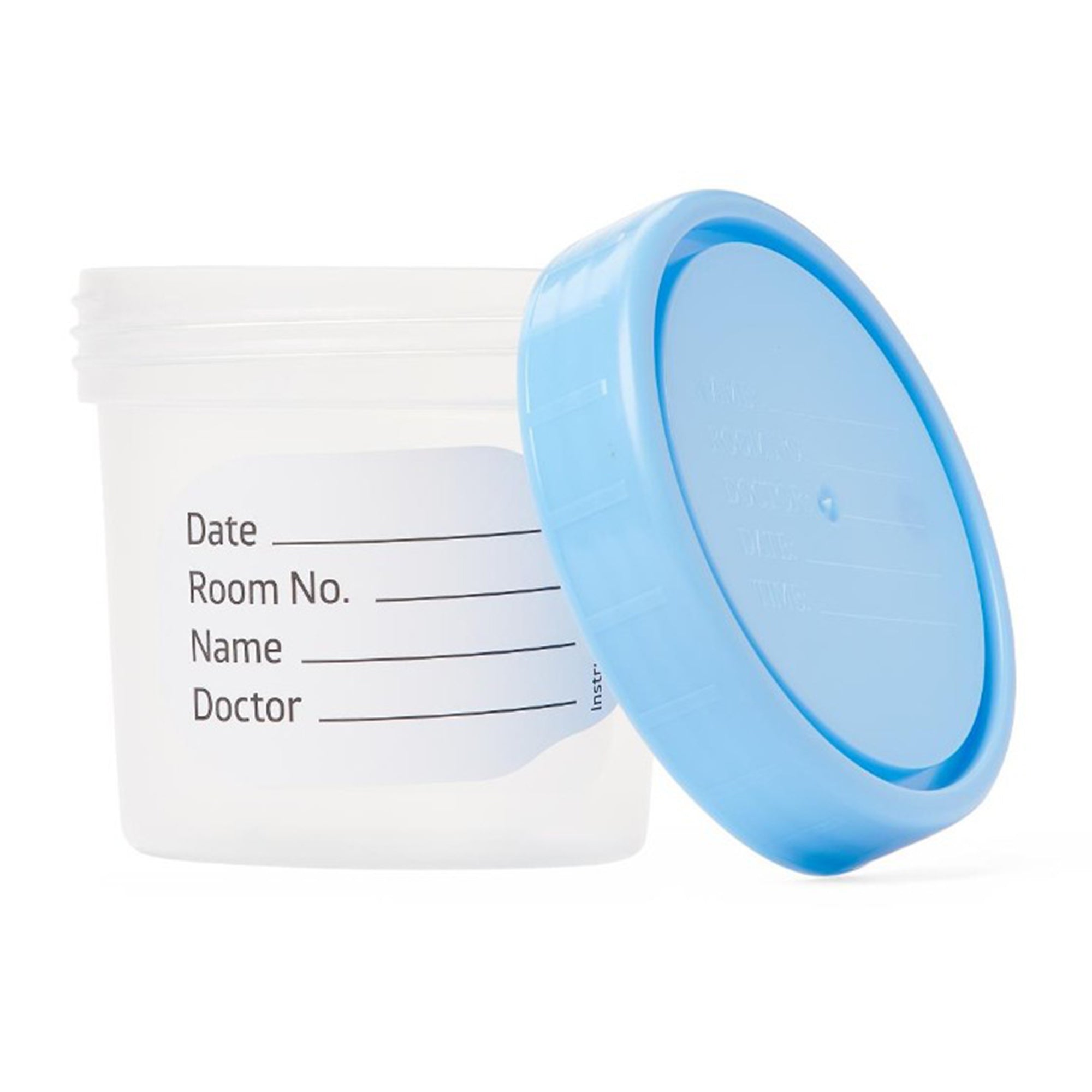Specimen Container 120 mL (4 oz.) Screw Cap Poly Bagged Sterile / Sterile Fluid Path, Packaging Type- Case