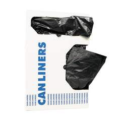 Heritage 30 Gallon Black Trash Bags 0.50 mil Star Seal