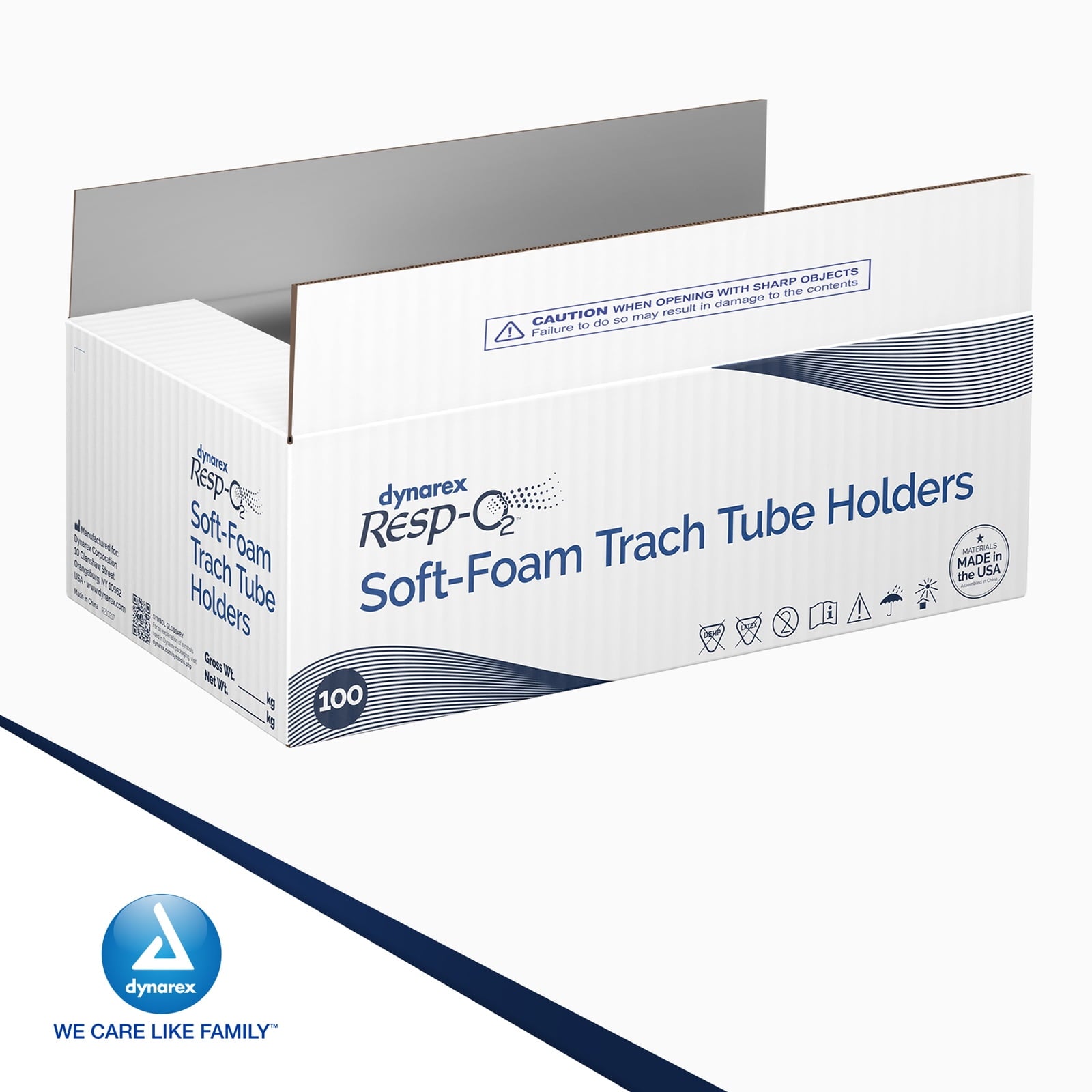 Soft-Foam Trach Tube Holders Small