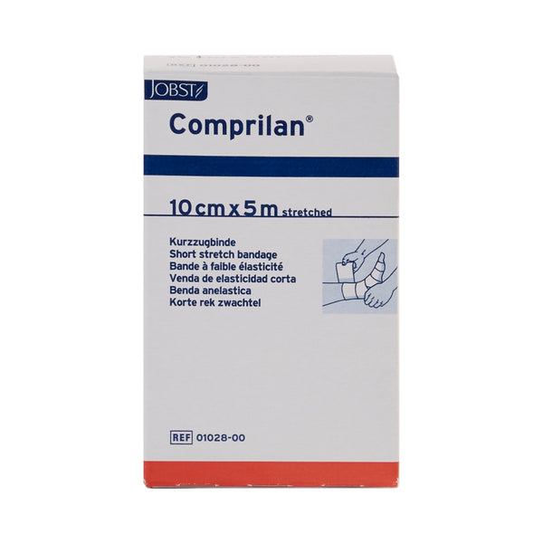 Compression Bandage Comprilan 4 Inch X 5-1/2 Yard Clip Detached Closure Tan NonSterile Standard Compression, Packaging Type- Box