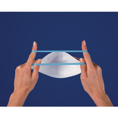 Particulate Respirator / Surgical Mask FluidShield Medical N95 Not Rated Elastic Strap Small, Packaging Type- Box