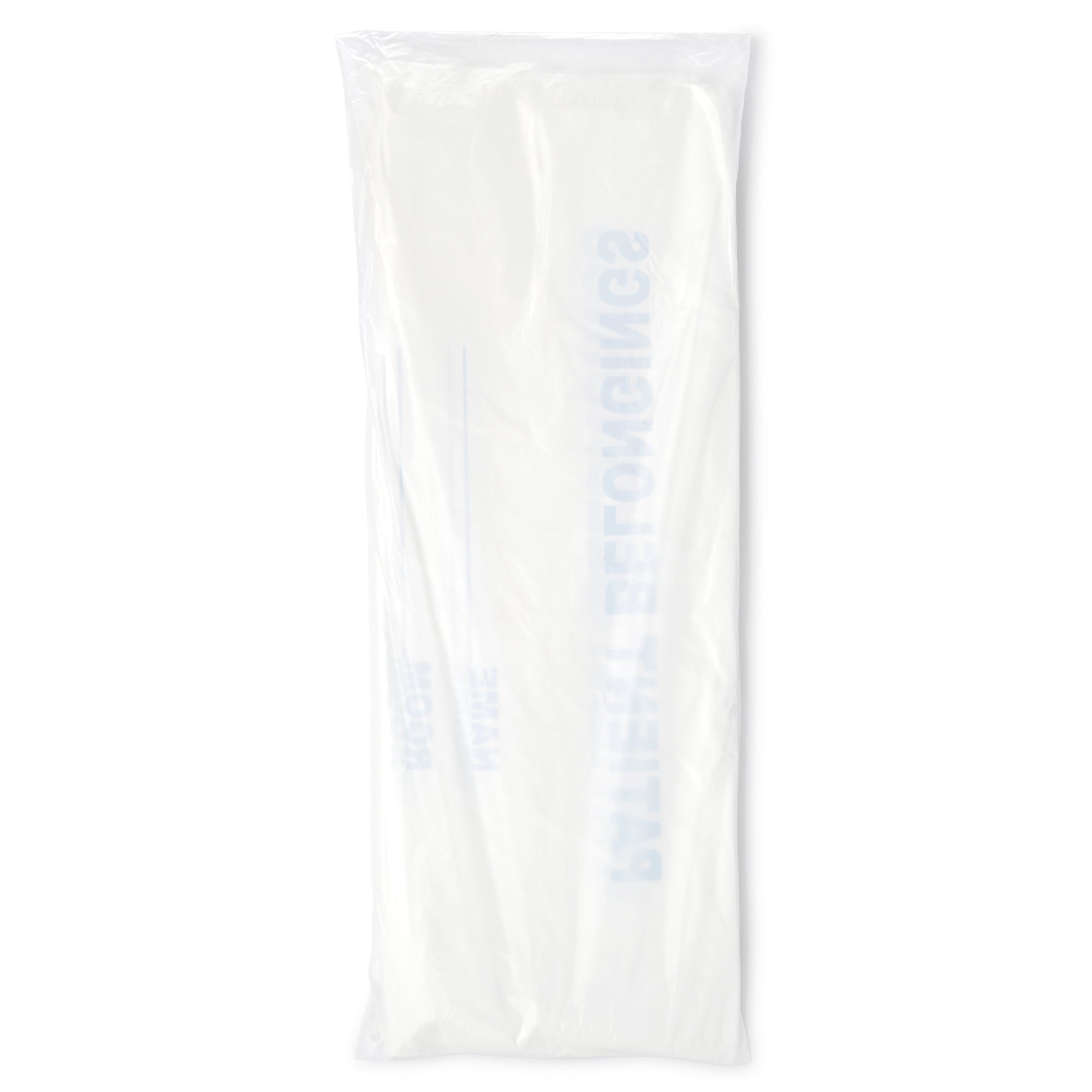 Patient Belongings Bag DawnMist 20 X 20 Inch Plastic Drawtape Closure White,Packaging Type- Each
