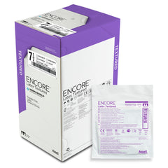 Surgical Glove ENCORE Latex Textured Size 7.5 Sterile Latex Standard Cuff Length Fully Textured Ivory Chemo Tested | 4Box/Case
