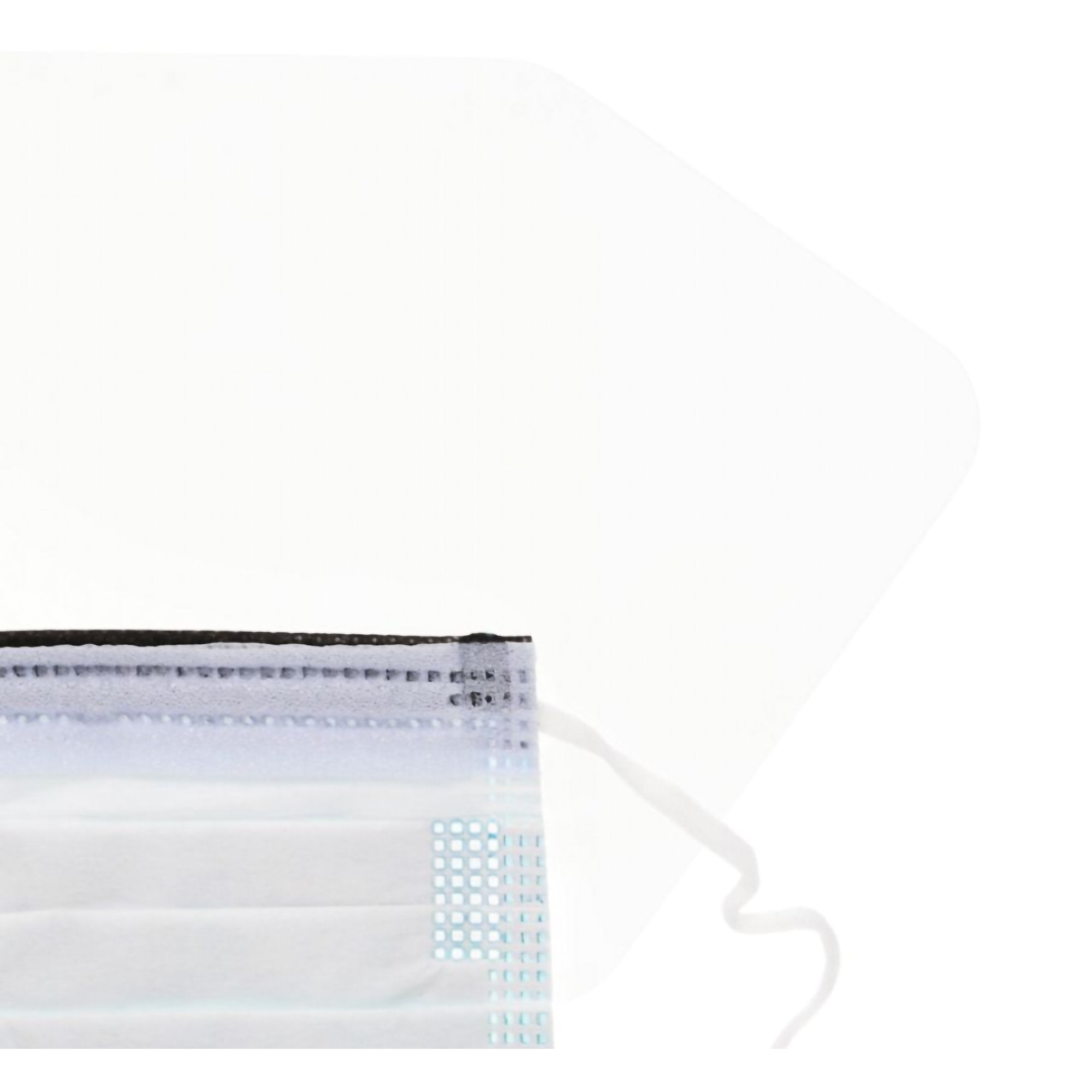 Procedure Mask with Eye Shield Cardinal Health Anti-fog Foam ASTM Level 3 Earloops One Size Fits Most, Packaging Type- Case