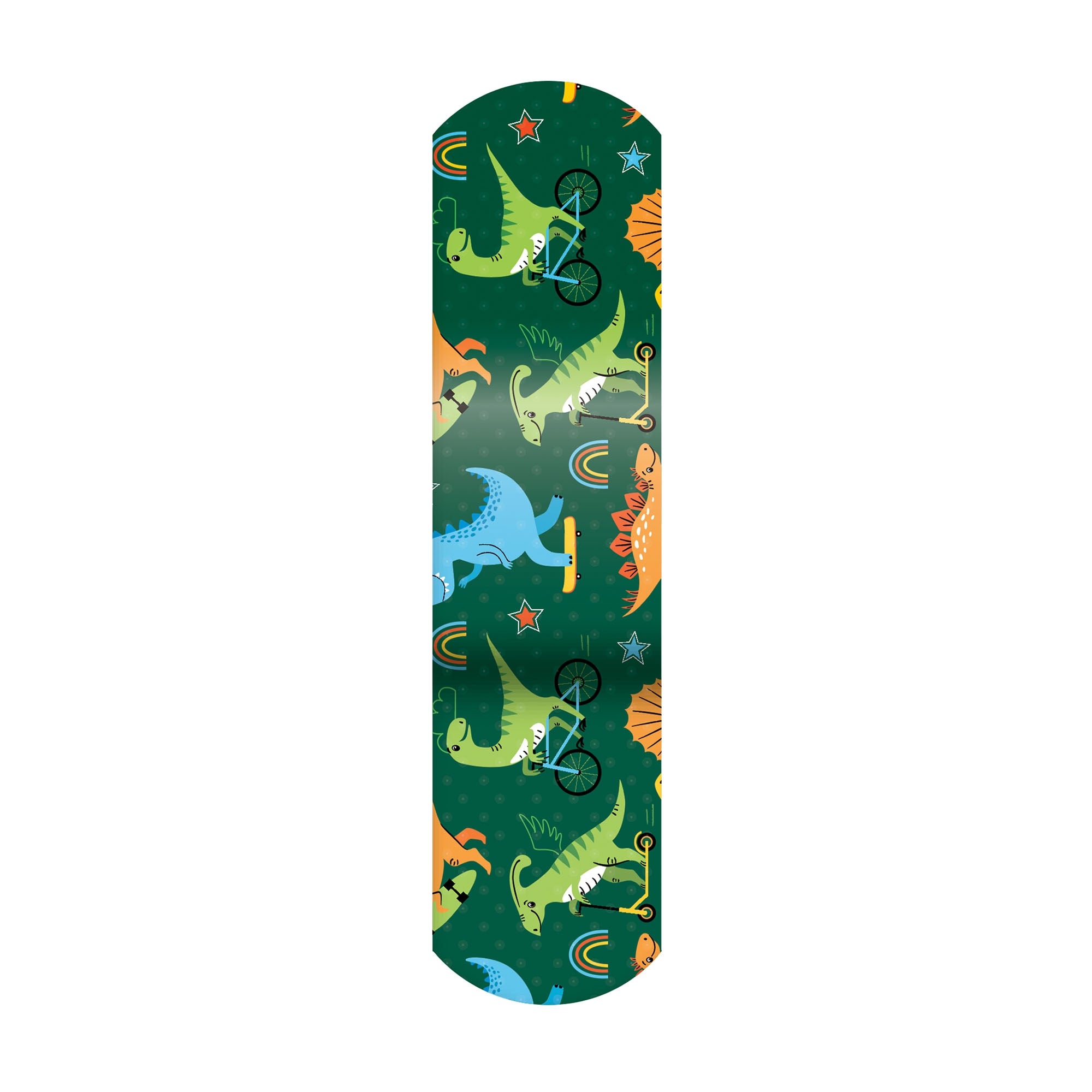 Adhesive Strip Designer Series with Stat Strip Technology 3/4 X 3 Inch Plastic Rectangle Kid Design (Herbie the Dinosaur) Sterile, Packaging Type- Case