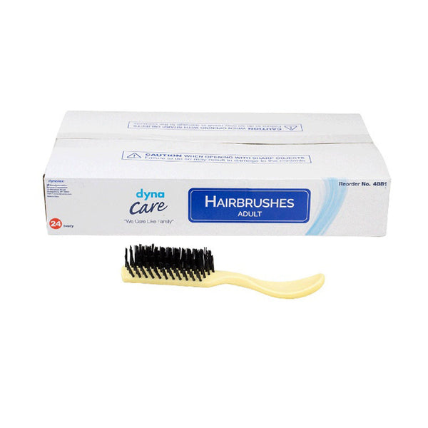 Hairbrush Nylon Bristles 9 Inch, Packaging Type- Box Default Title