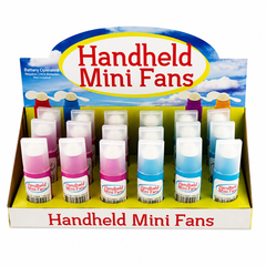 Handheld Mini Fans Countertop Display  Pk/18