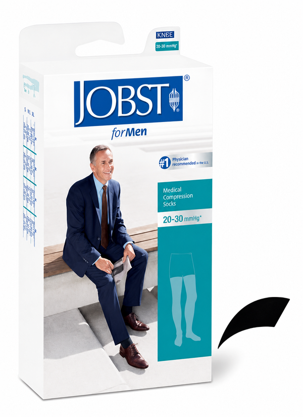 Jobst For Men 20-30 Thigh-hi X-large Black