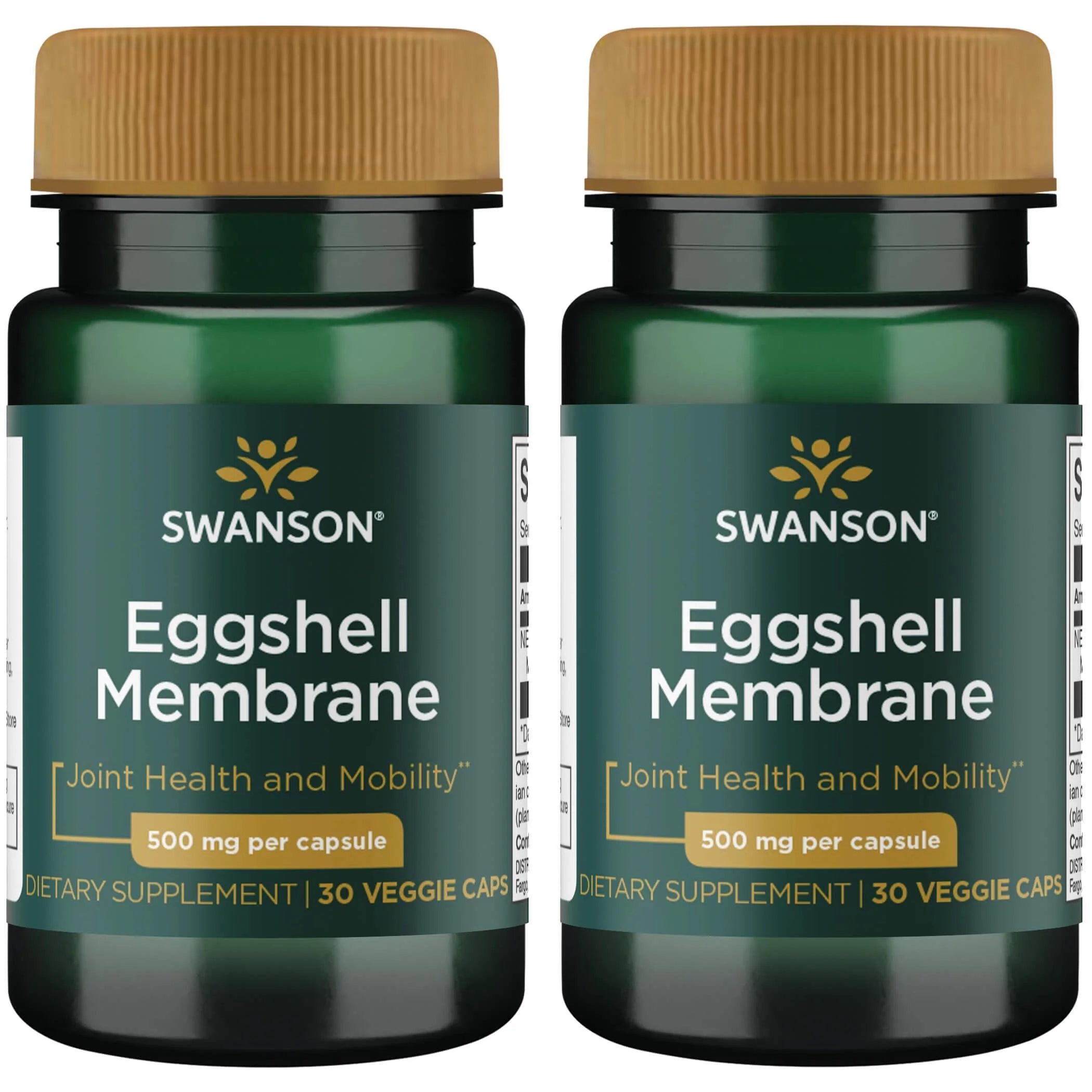 Eggshell Membrane 500 Mg 30 Veg Caps 2 Pack
