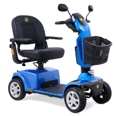 companiontm ii 4 wheel elec scooter arctic blue full size