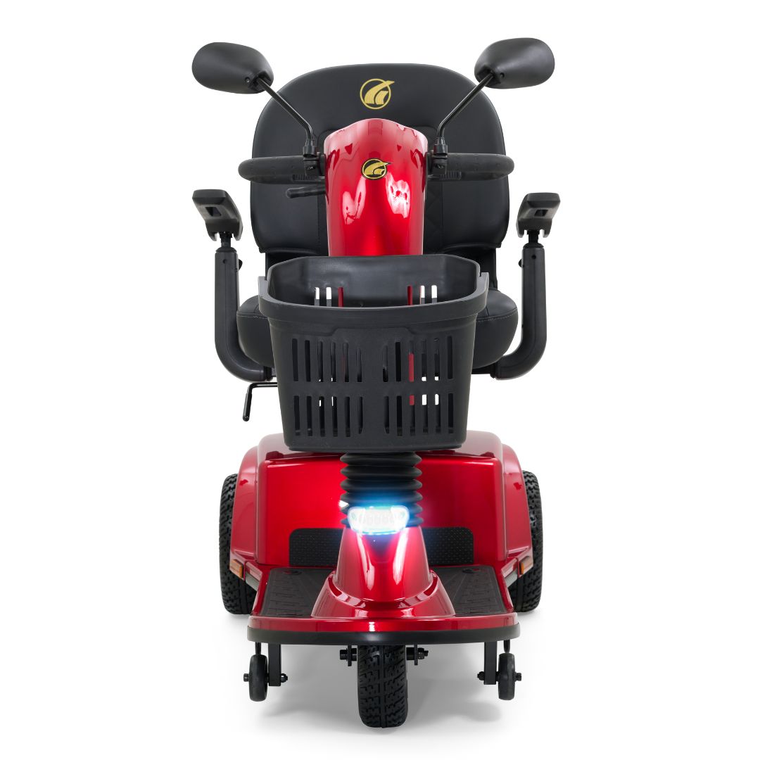 Companiontm 3-wheel Electric Scooter Arctic Mid-size, Blue and Red