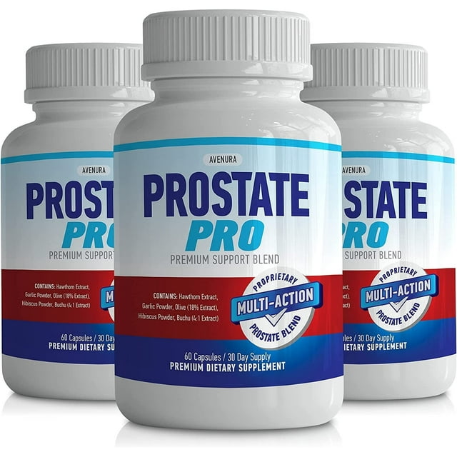 Prostate Pro Supplement for Men Advanced Prostate Health Support Pills (3 pack - 180 Capsules)