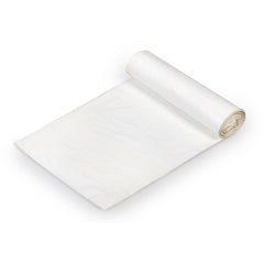 30 gallon white LLDPE trash bags