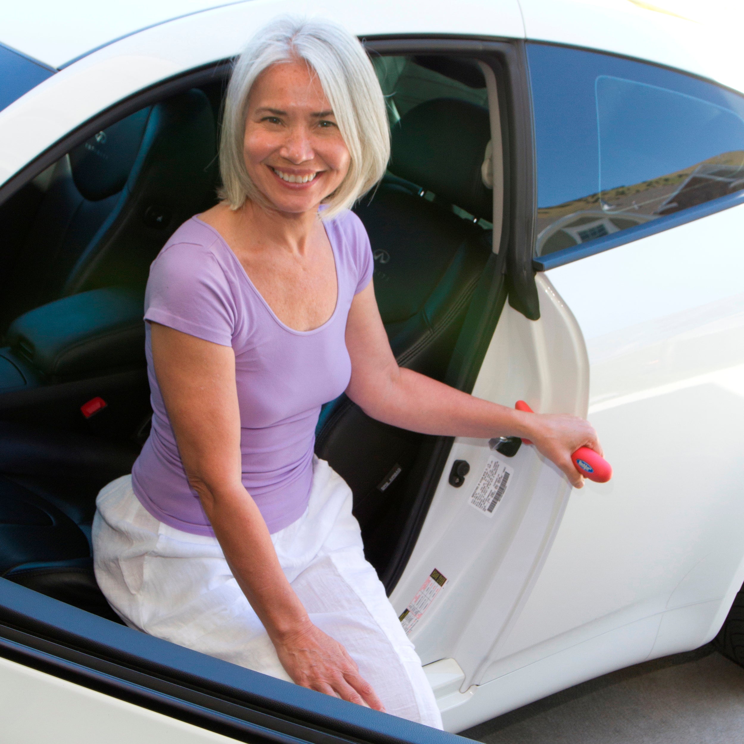 HandyBar - Portable Grab Bar for Added Stability and Support in Bathrooms, Easy Installation, Ideal for Seniors and Those with Mobility Challenges